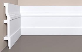 Плинтус напольный Bello Deco П8 (под покраску), 150х22х2000 мм, 1 м.п.